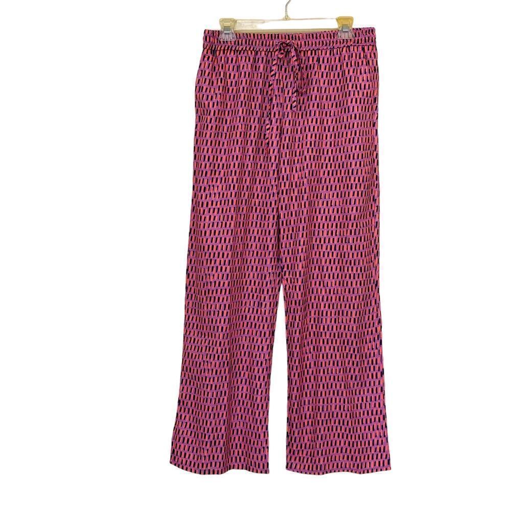 NWT SMILE flowy pants, magenta, vacation, tropical, beach, bright, romantic
